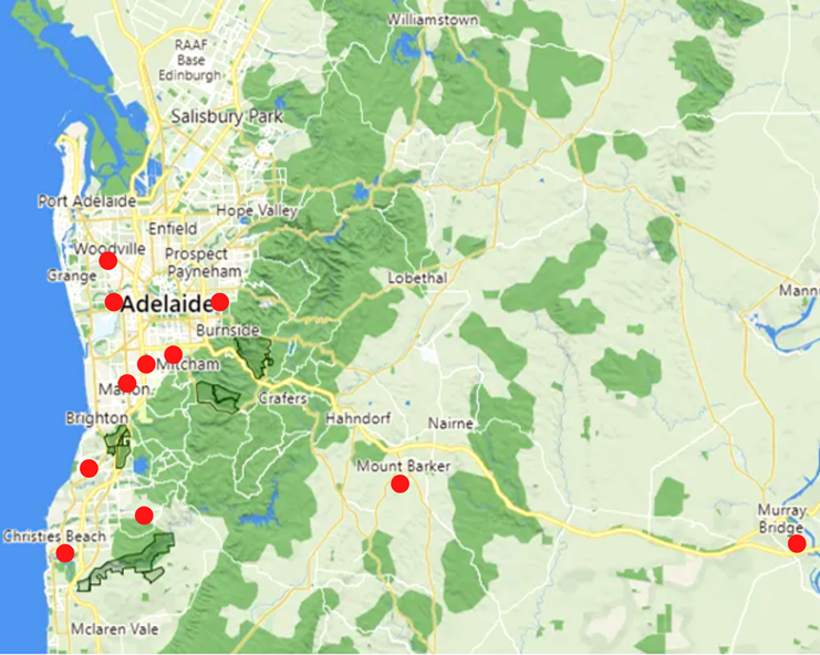 After Hours Chiros Adelaide locations